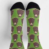 Bigfoot Sasquatch Weihnachten Socken (Oben)
