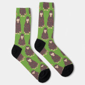 Bigfoot Sasquatch Weihnachten Socken (Rechts)