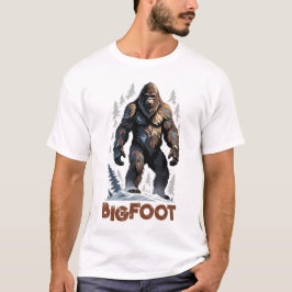 Bigfoot Sasquatch Yeti Monster Kreation T-Shirt