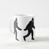 Bigfoot Sasquatch Yetti Kaffeetasse (Vorderseite Links)