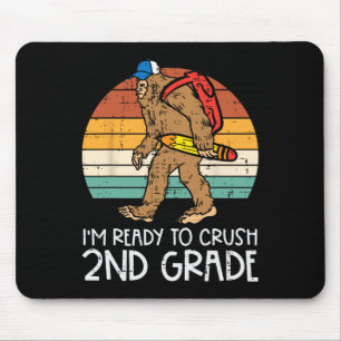 Bigfoot Sasquatch zerquetscht die 2. Klasse am ers Mousepad