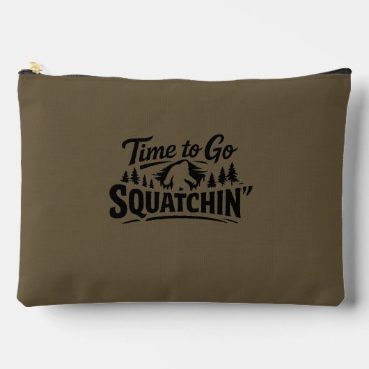 Bigfoot Sasquatch Zubehörtasche (Vorderseite)