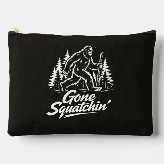 Bigfoot Sasquatch Zubehörtasche (Vorderseite)
