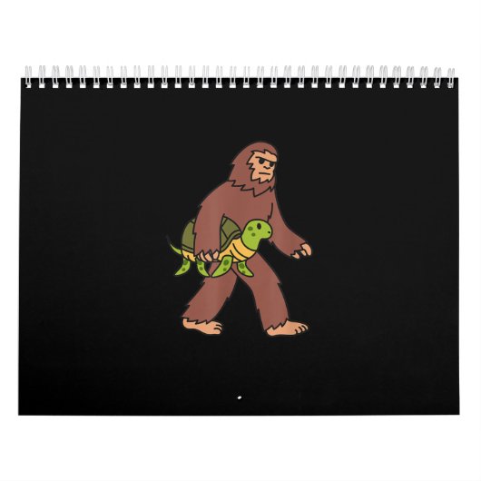 Bigfoot Schildkröte Kalender (Titelbild)