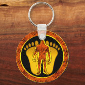 Bigfoot Schlüsselanhänger (Vorderseite)