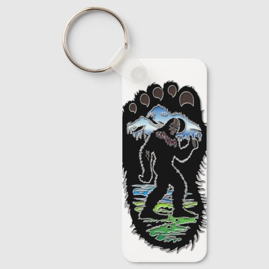Bigfoot Schlüsselanhänger (Vorderseite)