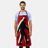 Bigfoot Schürze (Getragen)