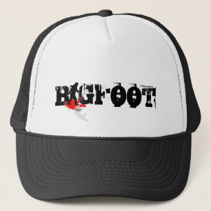 Bigfoot * schwarzes Logo" Truckerkappe