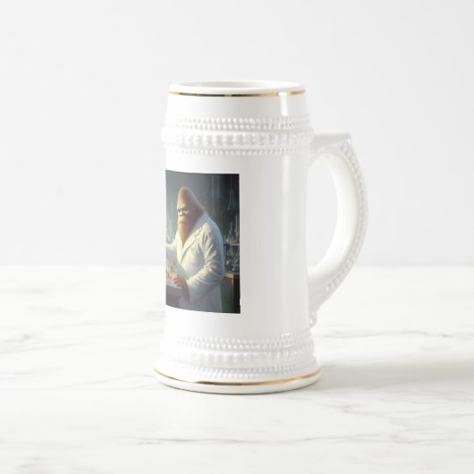 Bigfoot Scientist Bierglas (VorderseiteRechts)