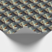 Bigfoot Scientist Geschenkpapier (Ecke)