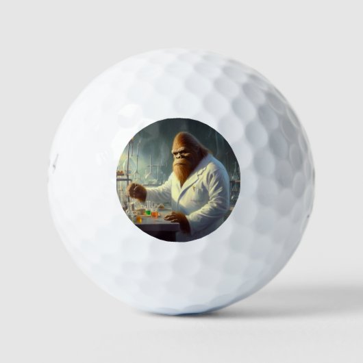 Bigfoot Scientist Golfball (Vorderseite)