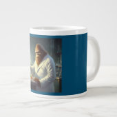 Bigfoot Scientist Jumbo-Tasse (Vorderseite Rechts)