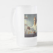 Bigfoot Scientist Mattglas Bierglas (Vorderseite Links)