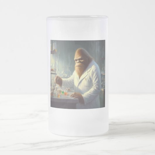 Bigfoot Scientist Mattglas Bierglas (Mittel)