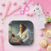 Bigfoot Scientist Pappteller (Party)