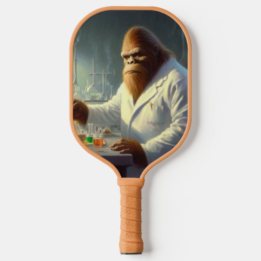 Bigfoot Scientist Pickleball Schläger (Vorderseite)