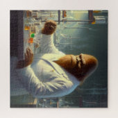 Bigfoot Scientist Puzzle (Horizontal)