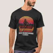 Bigfoot Seen Canoeing Lake Okeechobee T-Shirt (Vorderseite)