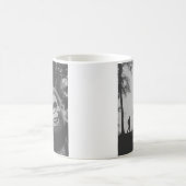 Bigfoot Selfie Kaffeetasse (Mittel)