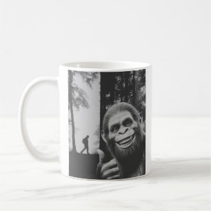 Bigfoot Selfie Kaffeetasse
