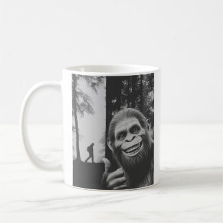 Bigfoot Selfie Kaffeetasse