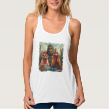 "Bigfoot Selfie Tank" Chessy Chicken Selfies