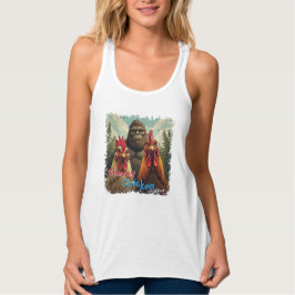 "Bigfoot Selfie Tank" Chessy Chicken Selfies Tank Top