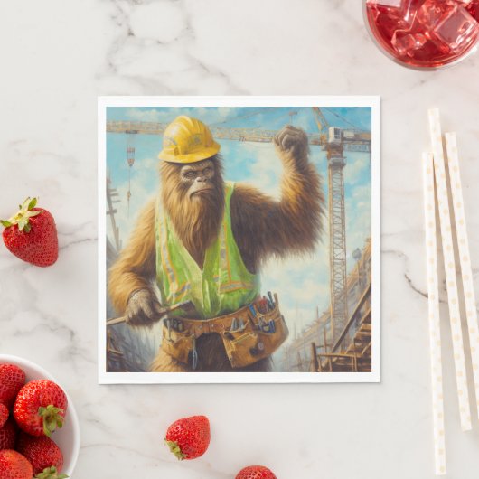 Bigfoot Serviette (Beispiel)