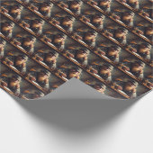 Bigfoot Sherlock Holmes Geschenkpapier (Ecke)