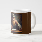 Bigfoot Sherlock Holmes Jumbo-Tasse (Vorderseite Rechts)