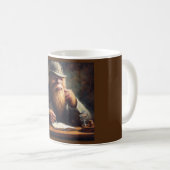Bigfoot Sherlock Holmes Kaffeetasse (VorderseiteRechts)