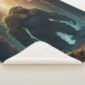 Bigfoot Sherpa Blanket Sherpadecke (3/4)