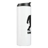 Bigfoot Shirt Mode On Thermosbecher (Nach links gedreht)