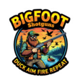 Bigfoot Shotguns Duck Aim Fire Repeat T-Shirt