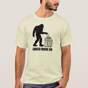 Bigfoot-Shred-Modus aktiviert T-Shirt