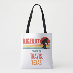 Bigfoot-Sichtung in Travis Texas Tasche