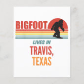 Bigfoot Sighting in Travis Texas (Rückseite)