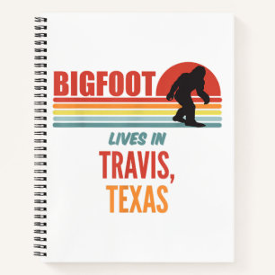 Bigfoot Sighting in Travis Texas Notizblock