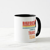 Bigfoot Sighting in Travis Texas Tasse (VorderseiteRechts)