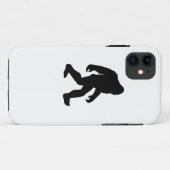 Bigfoot-Silhouette Case-Mate iPhone Hülle (Rückseite (Horizontal))