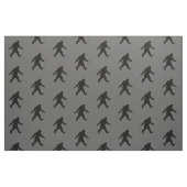 Bigfoot-Silhouette-Muster graues und schwarzes Stoff (Fat Quarter (45,7 x 55,9 cm))