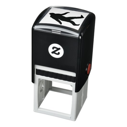 Bigfoot Silhouette Sasquatch Squatchy Permastempel (Produkt)