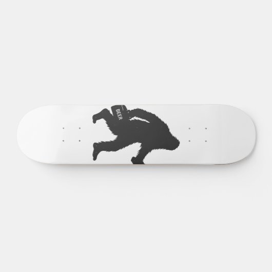 Bigfoot-Silhouette Skateboard (Horizontal)