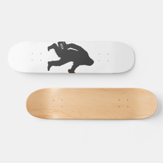 Bigfoot-Silhouette Skateboard (Horizontal)