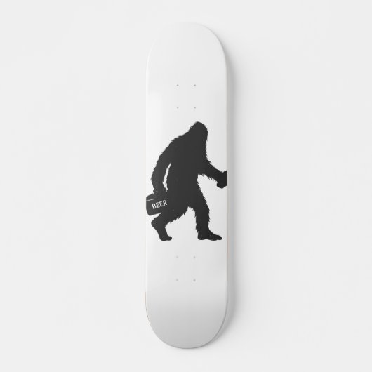 Bigfoot-Silhouette Skateboard (Vorne)