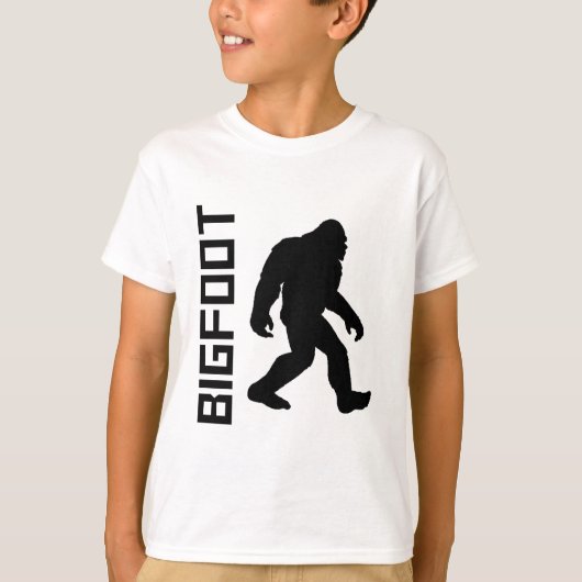 Bigfoot-Silhouette T-Shirt (Vorderseite)