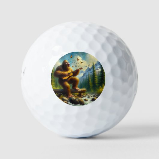 Bigfoot Singing Golfball (Vorderseite)