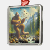 Bigfoot Singing Ornament Aus Metall (Links)