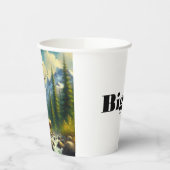 Bigfoot Singing Pappbecher (Links)