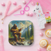 Bigfoot Singing Pappteller (Party)